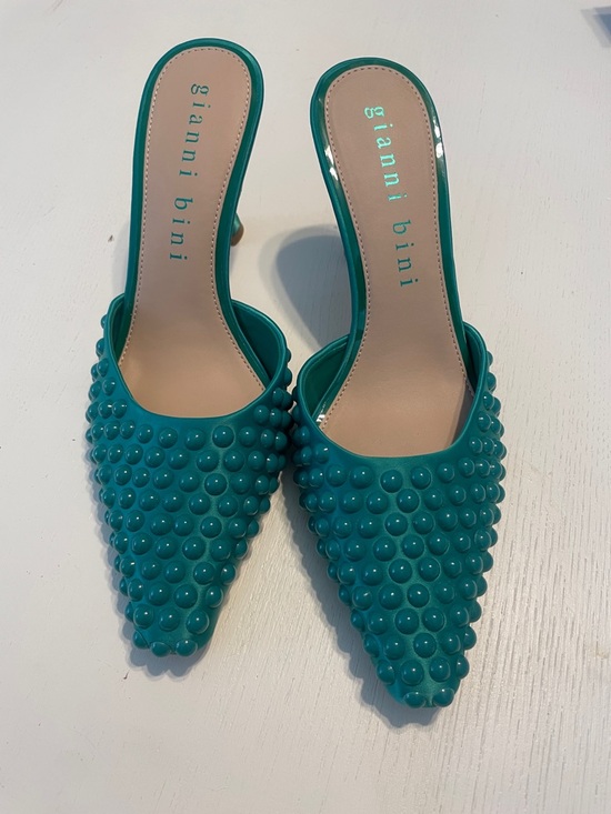 Gianni Bini Shoes - New Gianni Bini Studded Mule Heels size 7.5